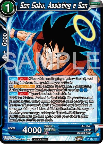 Son Goku, Assisting a Son P-617