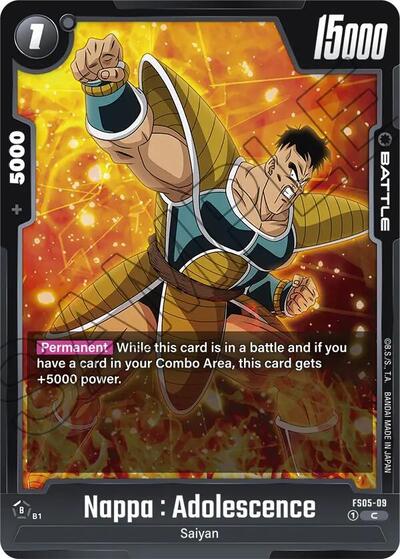 Nappa : Adolescence (FS05-09) [Fusion World] FS05-09