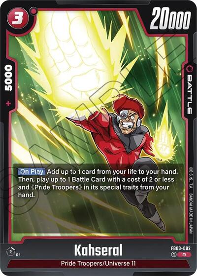 Kahseral (FB03-002) [Fusion World] FB03-002