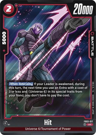 Hit (FB03-017) [Fusion World] FB03-017