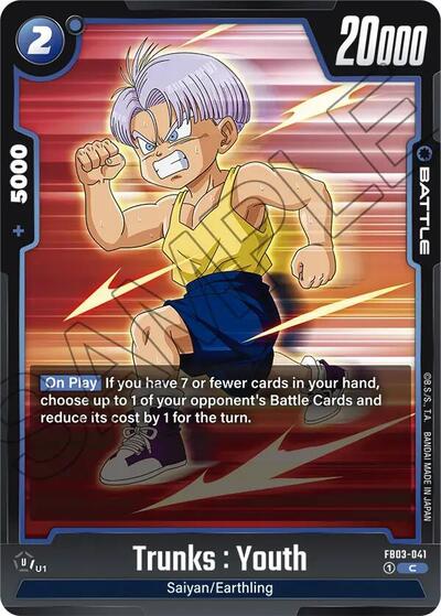 Trunks : Youth (FB03-041) [Fusion World] FB03-041