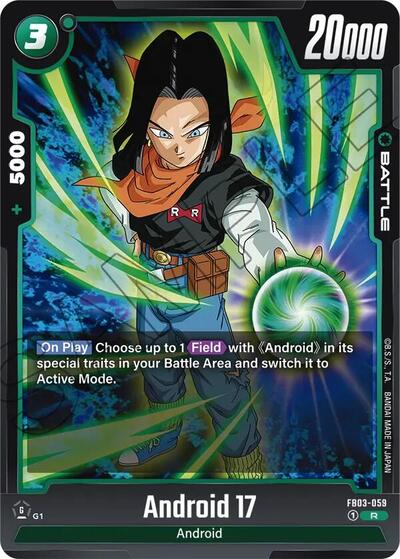 Android 17 (FB03-059) [Fusion World] FB03-059
