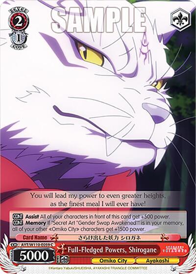 Full-Fledged Powers, Shirogane AYT/W110-E059 C