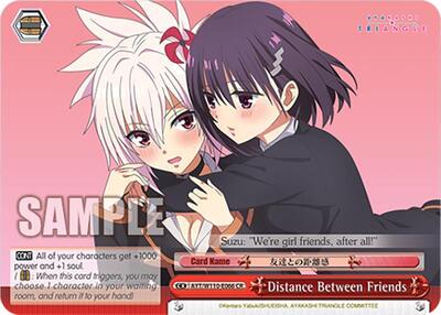 Distance Between Friends AYT/W110-E066 CR
