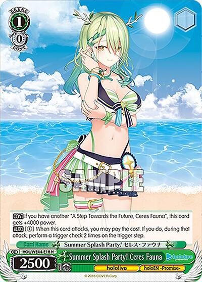 Summer Splash Party! Ceres Fauna HOL/WE44-E18 N
