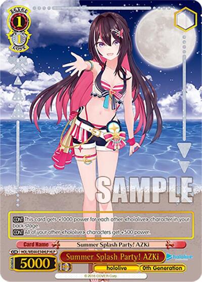 Summer Splash Party! AZKi HOL/WE44-E34HLP HLP