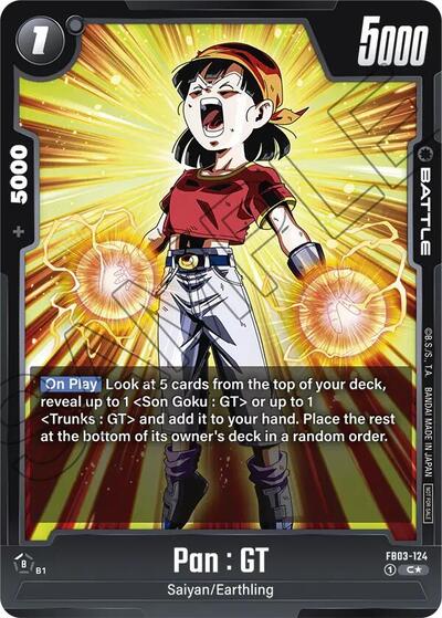 Pan : GT (FB03-124) [Fusion World] 