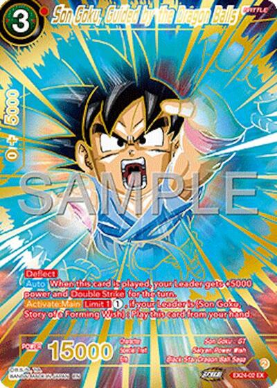 Son Goku, Guided by the Dragon Balls EX24-02