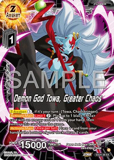 Demon God Towa, Emergence of Greater Chaos EX24-38