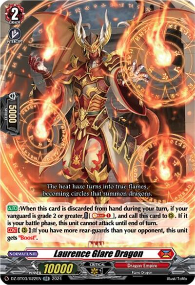 Laurence Glare Dragon [D-Format] DZ-BT03/022EN