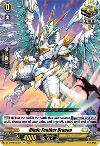 Blade Feather Dragon [D Format] DZ-BT03/053EN
