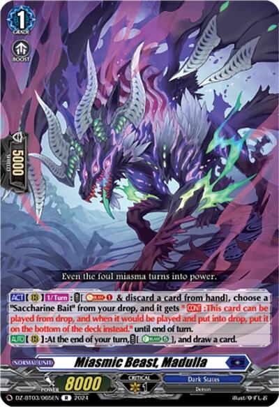 Miasmic Beast, Madulla [D-Format] DZ-BT03/065EN