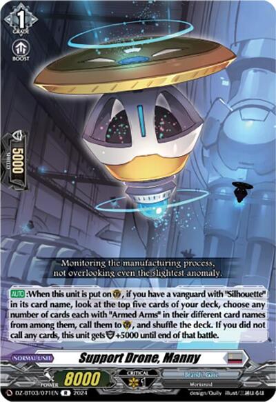 Support Drone, Manny [D-Format] DZ-BT03/071EN