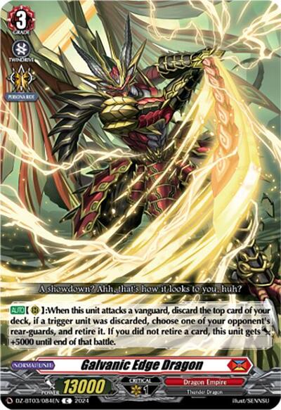Galvanic Edge Dragon [D-Format] DZ-BT03/084EN