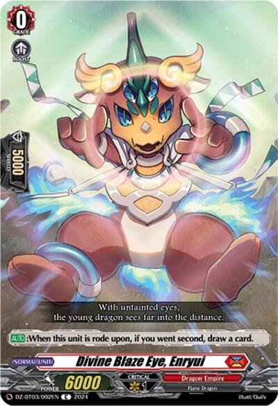 Divine Blaze Eye, Enryui [D-Format] DZ-BT03/092EN