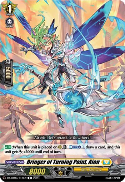 Bringer of Turning Point, Aion [D-Format] DZ-BT03/118EN
