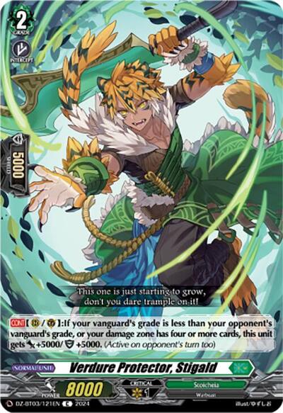 Verdure Protector, Stigald [D-Format] DZ-BT03/121EN
