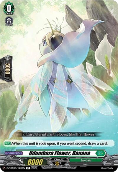 Udumbara Flower, Banana [D-Format] DZ-BT03/126EN