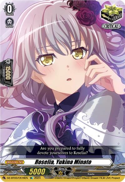 Roselia, Yukina Minato [D-Format] 