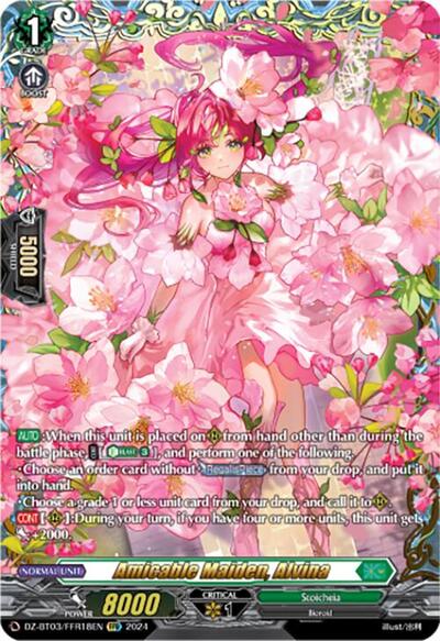 Amicable Maiden, Alvina [D-Format] DZ-BT03/FFR18EN