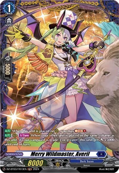 Merry Wildmaster, Averil [D-Format] DZ-BT03/FR13EN
