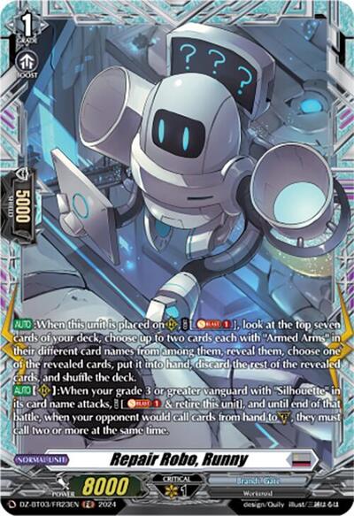 Repair Robo, Runny [D-Format] DZ-BT03/FR23EN