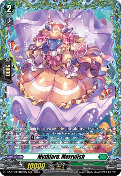Mythiarq, Merrylish [D-Format] DZ-BT03/FR42EN