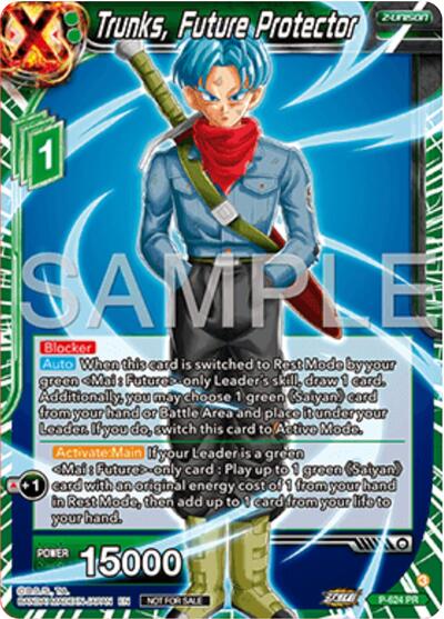 Trunks, Future Protector P-424