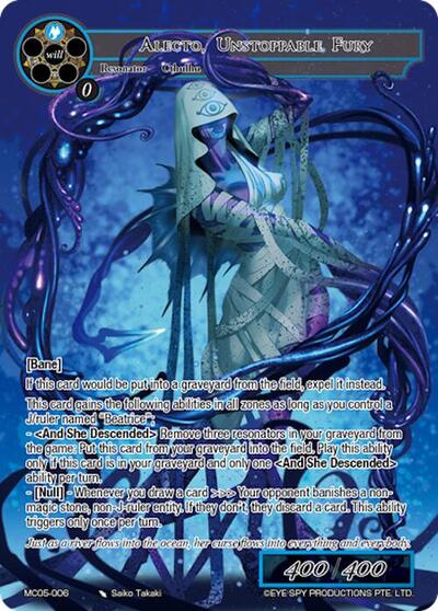 Alecto, Unstoppable Fury 