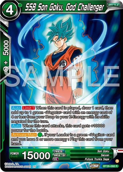 SSB Son Goku, God Challenger BT26-068
