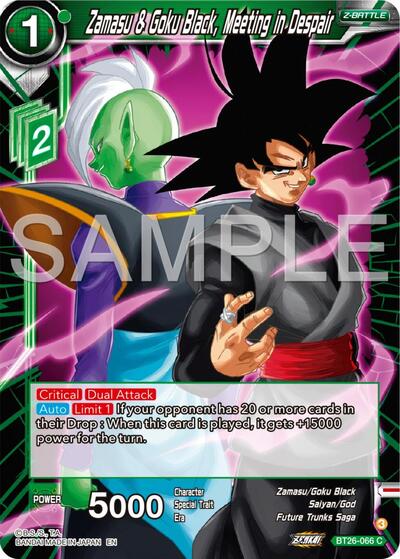 Zamasu & Goku Black, Meeting in Despair BT26-066