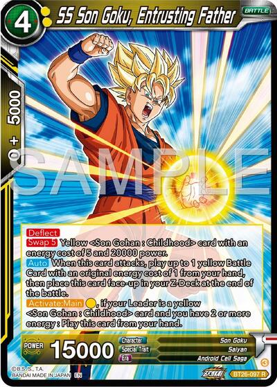 SS Son Goku, Entrusting Father BT26-097