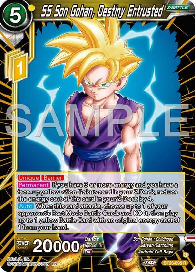 SS Son Gohan, Destiny Entrusted BT26-095