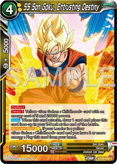 SS Son Goku, Entrusting Destiny BT26-098