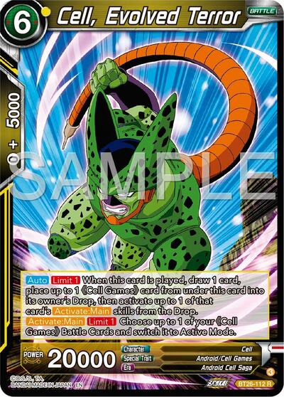 Cell, Evolved Terror BT26-112 — Ultimate Advent