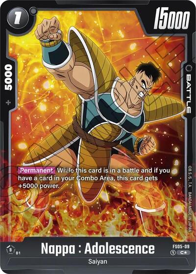 Nappa : Adolescence (FS05-09) [Fusion World] FS05-09