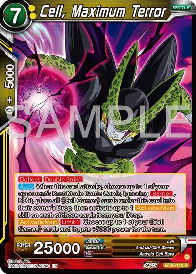 Cell, Maximum Terror BT26-110