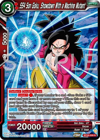 SS4 Son Goku, Showdown With a Machine Mutant BT26-009