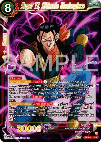 Super 17, Ultimate Masterpiece BT26-022