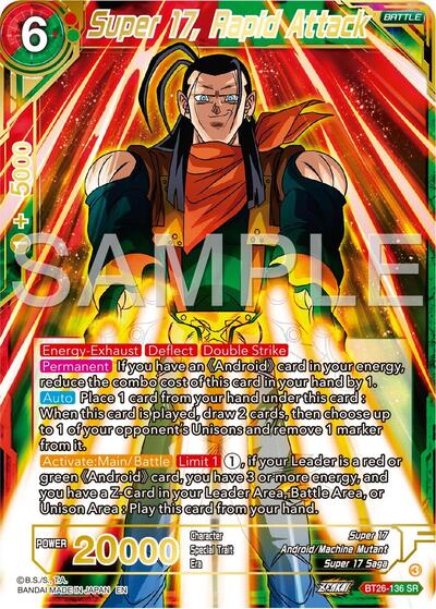 Super 17, Rapid Attack BT26-136