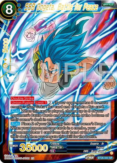 SSB Gogeta, Battle for Peace BT26-044