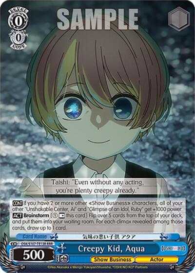 Creepy Kid, Aqua OSK/S107-TE13R RRR
