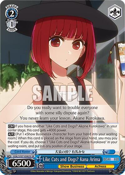 Like Cats and Dogs? Kana Arima OSK/S107-E082S SR
