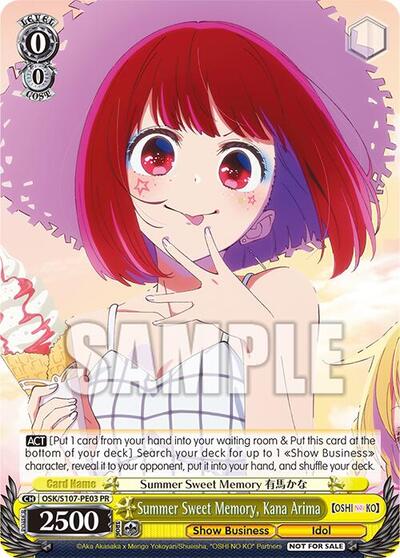Summer Sweet Memory, Kana Arima OSK/S107-PE03 PR