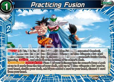 Practicing Fusion BT26-038