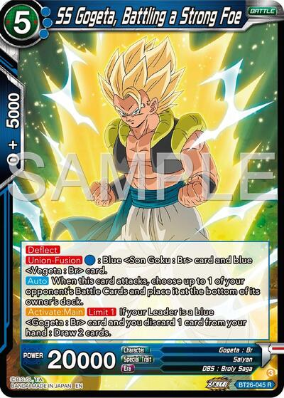 SS Gogeta, Battling a Strong Foe BT26-045