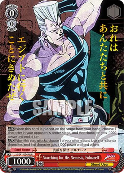Searching for His Nemesis, Polnareff JJ/SE41-E24J JJR
