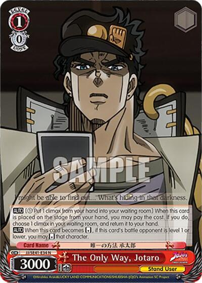 The Only Way, Jotaro JJ/SE41-E34 N