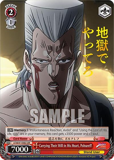Carrying Their Will in His Heart, Polnareff JJ/SE41-E48J JJR