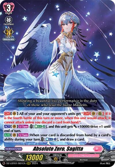 Absolute Zero, Sagitta [D-Format] DZ-LBT01/001EN